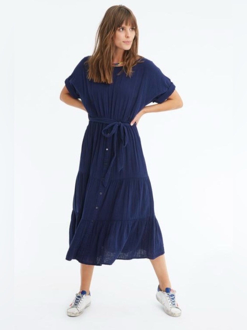 Xirena 100% cotton oversized aeryn dress